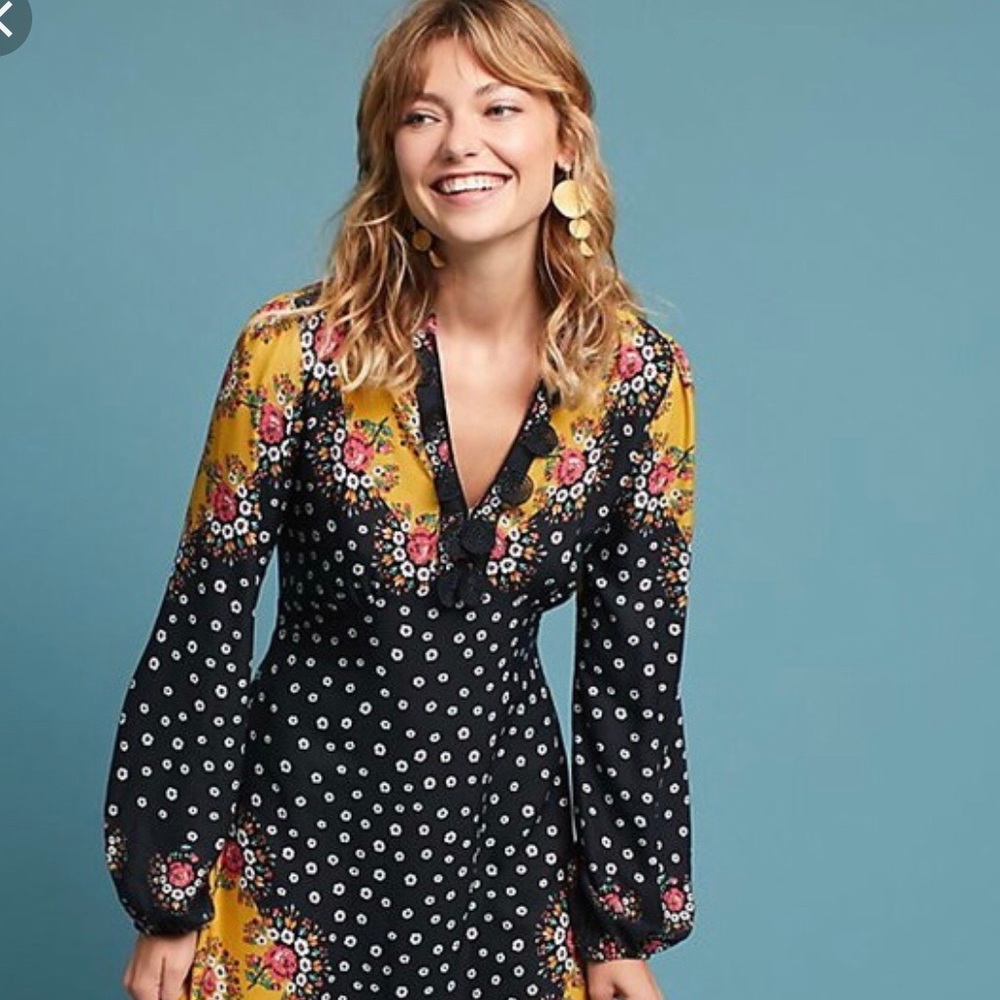 ANTHROPOLOGIE | Farm Rio Maxi | XS